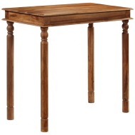 vidaXL Barový stôl, drevený masív sheesham 120x60x107 cm - cena, srovnání