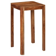 vidaXL Barový stôl masívne sheeshamové drevo 60x60x107 cm - cena, srovnání