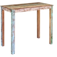 vidaXL Barový stôl, recyklovaný masív 115x60x107 cm - cena, srovnání