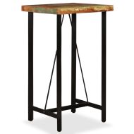vidaXL Barový stôl, recyklovaný masív 60x60x107 cm - cena, srovnání