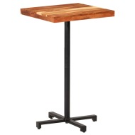 vidaXL Barový stôl štvorcový 60x60x110 cm akáciový masív - cena, srovnání