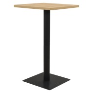 vidaXL Bistro stolík, dubová farba 78,5x78,5x107 cm - cena, srovnání