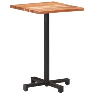 vidaXL Bistro stolík s nepravidelnými hranami 50x50x75 cm akáciový masív - cena, srovnání