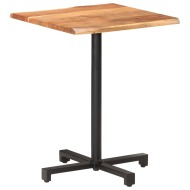 vidaXL Bistro stolík s nepravidelnými hranami 60x60x75 cm akáciový masív - cena, srovnání