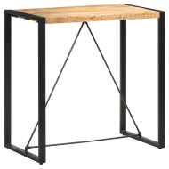 vidaXL Barový stolík 110x60x110 cm masívne mangovníkové drevo - cena, srovnání
