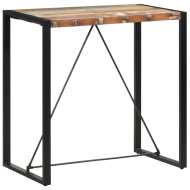 vidaXL Barový stolík 110x60x110 cm masívne recyklované drevo - cena, srovnání