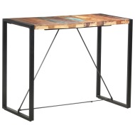 vidaXL Barový stolík 140x70x110 cm masívne recyklované drevo - cena, srovnání