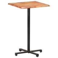 vidaXL Barový stolík s nepravidelnými hranami 60x60x110 cm akáciový masív - cena, srovnání