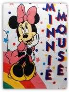 Setino Fleecová deka 100x140 Minnie Mouse biela - cena, srovnání