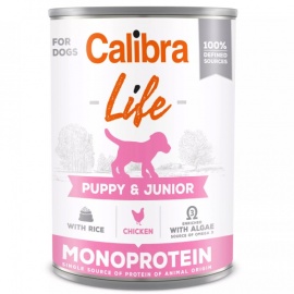 Calibra Dog Life Puppy & Junior Chicken&rice 400g