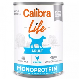 Calibra Dog Life Adult Chicken with rice 400g