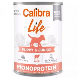 Calibra Dog Life Puppy & Junior Lamb&rice 400g