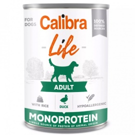 Calibra Dog Life Adult Duck with rice 400g