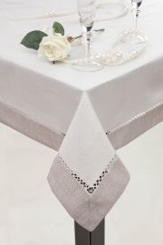 Eurofirany OBRUS EMMA 145X400 CM BIELY