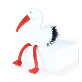 Creative Toys Plyšový vták bocian sediaci