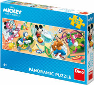 Dino Mickey - panoramatické puzzle 150 - cena, srovnání