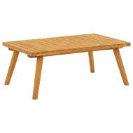 vidaXL Záhradný konferenčný stolík 90x55x35 cm masívne akáciové drevo - cena, srovnání
