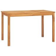 vidaXL Záhradný jedálenský stôl 120x70x77 cm tíkový masív - cena, srovnání