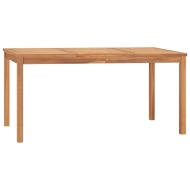vidaXL Záhradný jedálenský stôl 160x80x77 cm teakový masív - cena, srovnání