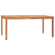 vidaXL Záhradný jedálenský stôl 180x90x77 cm teakový masív - cena, srovnání