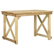 vidaXL Záhradný stôl 110x79x75 cm impregnovaná borovica - cena, srovnání