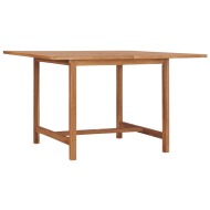 vidaXL Záhradný stôl 120x120x75 cm, tíkový masív - cena, srovnání