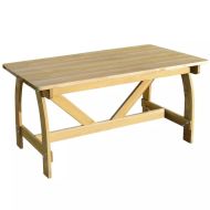 vidaXL Záhradný stôl 150x74x75 cm, impregnovaná borovica - cena, srovnání