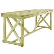 vidaXL Záhradný stôl 160x79x75 cm, drevo - cena, srovnání