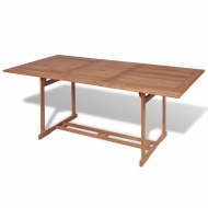 vidaXL Záhradný stôl 180x90x75 cm, tíkový masív - cena, srovnání