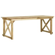 vidaXL Záhradný stôl 200x79x75 cm impregnovaná borovica - cena, srovnání
