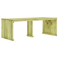 vidaXL Záhradný stôl 220x101,5x80 cm impregnovaná borovica - cena, srovnání