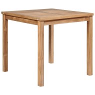 vidaXL Záhradný stôl 80x80x77 cm, tíkový masív - cena, srovnání