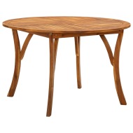 vidaXL Záhradný stôl Ø12 cm akáciový masív - cena, srovnání