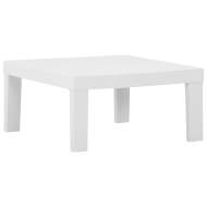vidaXL Záhradný stôl plastový biely - cena, srovnání