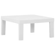 vidaXL Záhradný stôl plastový biely - cena, srovnání