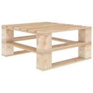 vidaXL Záhradný stôl z paliet, drevo - cena, srovnání