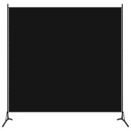 vidaXL 1-panelový paraván čierny 175x180 cm - cena, srovnání