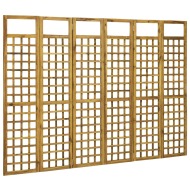 vidaXL 6-panelový paraván masívne akáciové drevo 240x170 cm - cena, srovnání