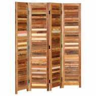 vidaXL Paraván do izby z recyklovaného dreva 170 cm - cena, srovnání