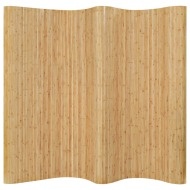 vidaXL Paraván z bambusu 250x165 cm, prírodný - cena, srovnání