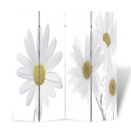 vidaXL Skladací paraván 160x170 cm potlač kvetov - cena, srovnání