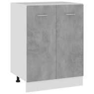 vidaXL Spodná skrinka, betónovo sivá 60x46x81,5 cm, drevotrieska - cena, srovnání