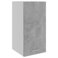 vidaXL Závesná skrinka, betónovo sivá 29,5x31x60 cm, drevotrieska - cena, srovnání