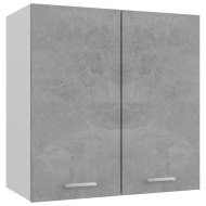 vidaXL Závesná skrinka, betónovo sivá 60x31x60 cm, drevotrieska - cena, srovnání