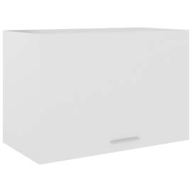 vidaXL Závesná skrinka, biela 60x31x40 cm, drevotrieska