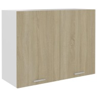 vidaXL Závesná skrinka, dub sonoma 80x31x60 cm, drevotrieska - cena, srovnání
