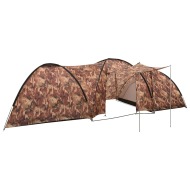 vidaXL Kempingový iglu stan 650x240x190 cm 8 osôb maskáčový - cena, srovnání