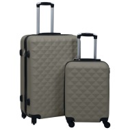 vidaXL Súprava cestovných kufrov s tvrdým krytom 2 ks antracitová ABS - cena, srovnání