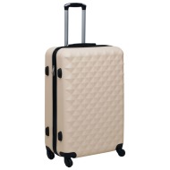 vidaXL Cestovný kufor s tvrdým krytom zlatý ABS - cena, srovnání
