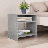 vidaXL Nočný stolík betónovo-sivý 40x30x40 cm drevotrieska - cena, srovnání